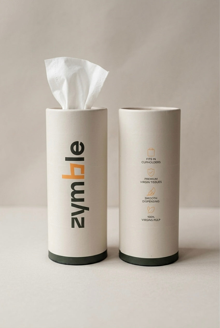 Zymble tissue box